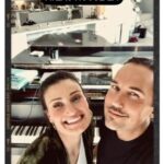 Idina Menzel Instagram - I wrote #Paradise 🌴 with my friend @jonasmyrin on his piano at Atlas House in LA. It started as throwback 70’s disco ballad. 🪩 Then @nilerodgers stepped in and brought his je ne sais quoi and took us right back to NYC and STUDIO 54 meets 2023. 🕺🪩 #DramaQueen