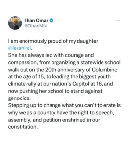 Ilhan Omar Instagram -
