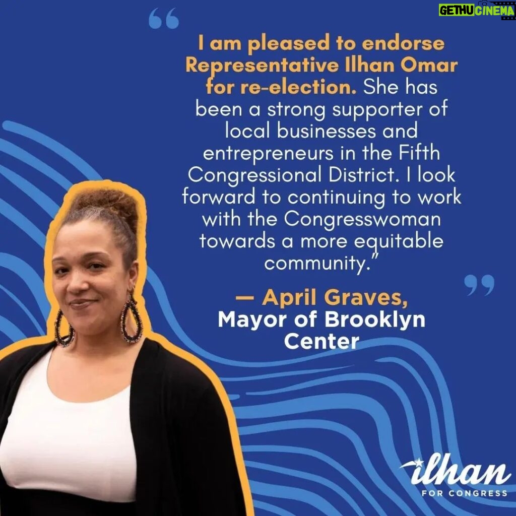 Ilhan Omar Instagram - I am deeply honored to receive the endorsements of seven of our mayors from every corner of Minnesota’s 5th Congressional District. Their support highlights our shared commitment to advancing policies that uplift our communities and bring transformative change to Minnesotans. I am proud to stand alongside these dedicated public servants as we work together to build a brighter future for every resident in our district.