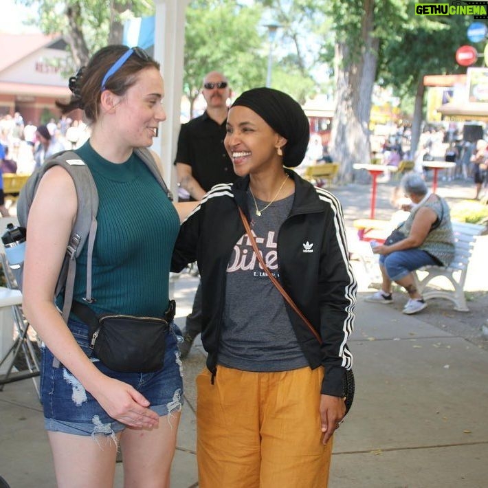 Ilhan Omar Instagram - Beautiful last day at the fair. I have traditionally gone to the fair the first and last day and it’s been great. It’s not the just the great food and the rides that make our fair wonderful, it’s the amazing people ❤️