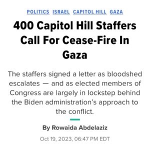 Ilhan Omar Instagram - Only solidarity and love will stop this war and stop more civilians from losing their lives.

Over 400 staffers, led by Muslim and Jewish staff, sent a letter calling for a ceasefire, safe return of hostages, and humanitarian aid today. 

In Minnesota, my good friends Jaylani Hussein, Beth Gendler and Malika Tahir wrote a moving op-ed against violence, harassment and intimidation of our fellow Muslim and BIPOC Minnesotans 

We will outwork the hate.