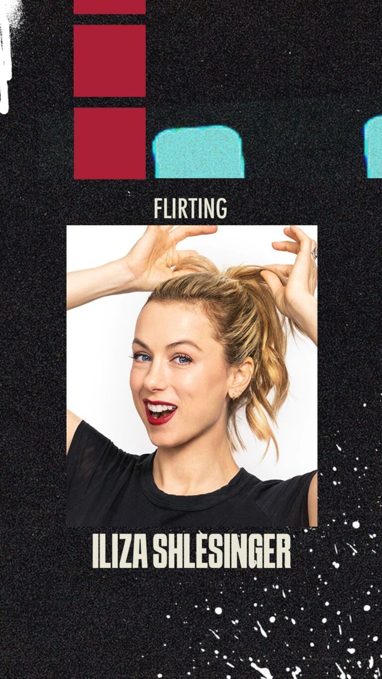 Iliza Shlesinger Instagram - Flirting. Grab your tickets to @IlizaS at the @BreaImprov May 10 & 11! #jokes #comedy #standup #improvcomedyclubs #comedyclub #fyp #iliza #ilizashlesinger #flirting #girlfriends #dancing #club #breacalifornia