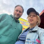 Iliza Shlesinger Instagram - Last Saturday night as the parents of only one child. We @galuten fully leaned into being an American suburban family of 4 by going to Costco then going for Mexican in the valley. We are so excited to be holding our little boy around this time next week 🤞 shout out to @newbalancelifestyle for keeping me athletic looking from the belly down.