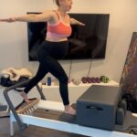 Iliza Shlesinger Instagram – My plan is basically keep doing this until I can’t. @balanced_body Allegro II reformer. @alishamullally keeps the intensity 🔥 @shesasnowpeach brings the relief.
