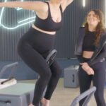 Iliza Shlesinger Instagram – introducing… the Sasquatch 👣 
Join me & @alishamullally for a 15 minute prenatal Pilates workout with @iamwellandgood! Link in bio to watch