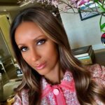 Iman Instagram - Has Spring Sprung? Vote!! Wearing vintage @marcjacobs