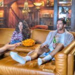 Inbar Lavi Instagram - Thank you @entertainmentweekly for this @netflix & Chill coverage🍎 ———————————————————————— @lucifernetflix by @joshstyle @warnerbrosentertainment Hair @kaylieklonehair Make up @rachgal1213