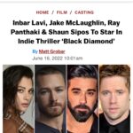 Inbar Lavi Instagram - Thrilled to ex produce this bad boy • Black Diamond , coming soon x