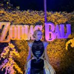 Indi Star Instagram - Had such an amazing time last night w/ @cosf_foundation 🤍🔭 . . . #zodiacball #balmain #explorepage #fashion