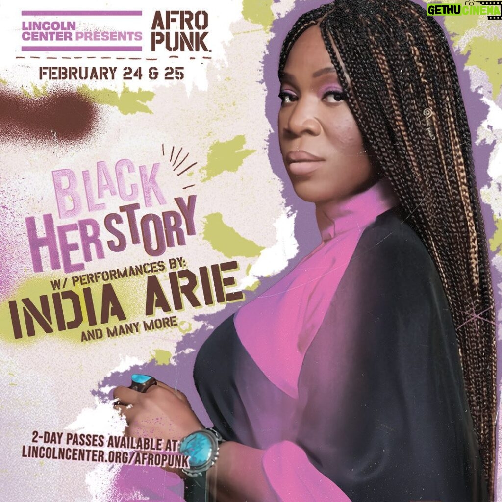 India.Arie Instagram - NYC! THIS Saturday! Feb 25th ~ its. SNUCK UP ON ME! you comin? Afro Punk At Lincoln Center 🤷🏾‍♀️ If you’re traveler Please come ~ I’m doing VERY LIMITED PERFORMANCES these days. love yall … My apologies for not posting this sooner. ⭐️ love yall! GN