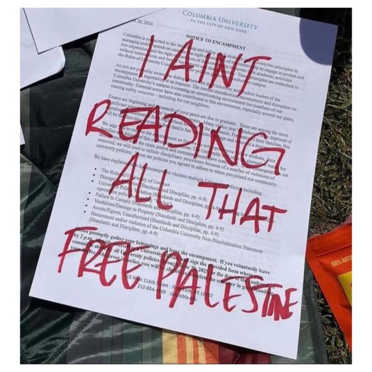 Indya Moore Instagram - The motto: “I ain’t reading all that free palestine”