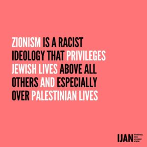 Indya Moore Instagram - Antisemitism & solidarity with Palestine are NOT the same. Those who make this inaccurate and dangerous claim seek to silence advocacy for Palestinian rights, land, & liberation. As the movement for Palestinian liberation strengthens, false accusations of antisemitism are on the rise.

This is the first post in a series where we at the International Jewish Anti-Zionist Network (IJAN) will break down anti-Zionism, antisemitism, why they’re different, & why that matters.

Read our full text IJAN.org/AZ (LINK IN BIO) where we expand on these definitions and provide a direct response to the Zionist strategy of conflating the two in order to discredit anyone fighting for a free Palestine.

WHAT IS ZIONISM?
Zionism is Jewish nationalism.

It was the ideological basis of the Nakba (Catastrophe) wherein Zionists massacred, displaced, & dispossessed over 750k Palestinian people as part of the 1948 founding of the State of Israel.

Zionism remains the driving force of Israel’s conduct: its expansionism, its granting of privileged citizenship to Jews, & its mistreatment of Palestinians through occupation, apartheid, ethnic cleansing, sieges, genocidal military campaigns, & other forms of extreme violence. 

Zionism is a belief, not a people.
It is not and never has been the same as Judaism or Jewish identity.

WHAT IS ANTI-ZIONISM?
As long as there has been Zionism, there has been opposition to it - among Jews, Palestinians, & many others. 

Anti-Zionists object to Zionism because it is racist. Zionism privileges Jewish lives (particularly the lives of Ashkenazi and European Jews) above all others, especially over Palestinian lives. Opposing Zionism is an essential part of combating racism. One cannot be truly anti-racist without being anti-Zionist.

WHAT IS ANTISEMITISM?
Antisemitism is prejudice, hatred, or violence directed at Jews because they are Jewish. Antisemitism today is centered in the far-right, where white supremacy, Christian Nationalism, & Christian Zionism are dominant.

Antisemitism is a threat that must be countered by all who oppose racism, white supremacy, & religious discrimination.

The end to antisemitism lies in collective liberation, not Zionism.