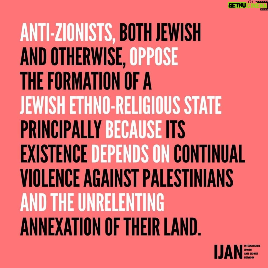 Indya Moore Instagram - Antisemitism & solidarity with Palestine are NOT the same. Those who make this inaccurate and dangerous claim seek to silence advocacy for Palestinian rights, land, & liberation. As the movement for Palestinian liberation strengthens, false accusations of antisemitism are on the rise. This is the first post in a series where we at the International Jewish Anti-Zionist Network (IJAN) will break down anti-Zionism, antisemitism, why they’re different, & why that matters. Read our full text IJAN.org/AZ (LINK IN BIO) where we expand on these definitions and provide a direct response to the Zionist strategy of conflating the two in order to discredit anyone fighting for a free Palestine. WHAT IS ZIONISM? Zionism is Jewish nationalism. It was the ideological basis of the Nakba (Catastrophe) wherein Zionists massacred, displaced, & dispossessed over 750k Palestinian people as part of the 1948 founding of the State of Israel. Zionism remains the driving force of Israel’s conduct: its expansionism, its granting of privileged citizenship to Jews, & its mistreatment of Palestinians through occupation, apartheid, ethnic cleansing, sieges, genocidal military campaigns, & other forms of extreme violence. Zionism is a belief, not a people. It is not and never has been the same as Judaism or Jewish identity. WHAT IS ANTI-ZIONISM? As long as there has been Zionism, there has been opposition to it - among Jews, Palestinians, & many others. Anti-Zionists object to Zionism because it is racist. Zionism privileges Jewish lives (particularly the lives of Ashkenazi and European Jews) above all others, especially over Palestinian lives. Opposing Zionism is an essential part of combating racism. One cannot be truly anti-racist without being anti-Zionist. WHAT IS ANTISEMITISM? Antisemitism is prejudice, hatred, or violence directed at Jews because they are Jewish. Antisemitism today is centered in the far-right, where white supremacy, Christian Nationalism, & Christian Zionism are dominant. Antisemitism is a threat that must be countered by all who oppose racism, white supremacy, & religious discrimination. The end to antisemitism lies in collective liberation, not Zionism.