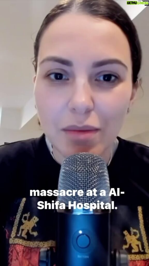 Indya Moore Instagram - Repost • @thepalestinepod Ep. 119 - The Massacre at Al Shifa hospital This week Lara and Michael cover the details emerging around the massacre at Al Shifa Hospital. This massacre, where an estimated 1500 people were brutally killed by the Israeli occupation forces, as part of the destruction of the entire hospital and surrounding medical buildings, is one of the largest in Palestinian history and will occupy a space in the Palestinian collective conscience like the Zionist massacres in Deir Yassin and Tantura. Doctors who refused to leave their patients were executed. A number of patients were executed while in their hospital beds. Women and children were found zip tied and executed. Heads and limbs were severed. The IOF separated people into different categories, assigning them different colored bracelets before executing them. We consider how this massacre was reported on in the mainstream media where it was largely ignored in favor of coverage on Israeli’s assassination of the seven WCK aid workers. It is precisely this dehumanization of Palestinian life that has allowed this genocide to continue for six months daily without interruption. Follow the pod: @thepalestinepod Follow Lara: @gazangirl @thegazangirl Follow Michael: @michael_schirtzer @mikeyb_on
