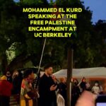 Indya Moore Instagram – 🗣️ @mohammedelkurd speaking at the Free Palestine encampment at UC Berkeley: “The very institutions that repress you today are going to celebrate you in years to come.”