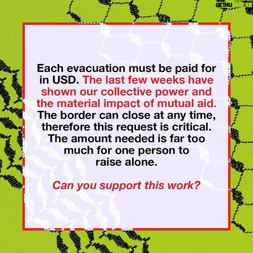 Indya Moore Instagram - WE ARE FUNDRAISING FOR EVACUATIONS FROM GAZA TO CAIRO. Over the past month we have been fundraising to bring aid directly to Palestinians crossing into Egypt. Our organizers are completely autonomous, using their own funds to travel and deliver every dollar being raised. We have met our original goals, but there is still an URGENT need for more funds to pay evacuation fees. As of this week, 6 members of our team have arrived in Egypt and used the funds we’ve raised to register 23 people for evacuation across the border. This method has proven to be successful. We are witnessing the urgency of this need first hand, and are prepared to move more funds for evacuations immediately. This is where you come in. Each evacuation must be paid for in USD. The last few weeks have shown our collective power and the material impact of mutual aid. The border can close at any time, therefore this request is critical. The amount needed is far too much for one person to raise alone. Can you support this work? Zelle: colin.hagendorf@gmail.com (preferred method) Venmo: @Lizzie-Conner PayPal: lizzzie.conner@gmail.com CashApp: $LizzieConner To avoid delays, please do not include any Palestine-related comments or emojis: No flags, watermelons, colors, any version of the word P@lest1ne, etc. Please put the word “gift” or a gift emoji in the comments of your donation. Mutual aid is the foundation of our collective liberation. We need everyone. Together we can all get free.