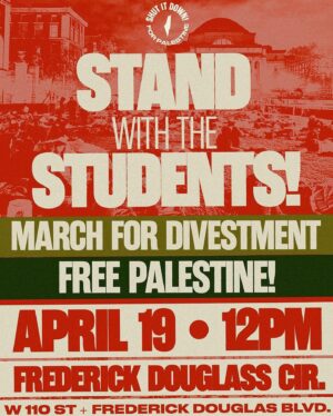 Indya Moore Instagram - First clip is from Columbia university president.

NYC!!! Our leadership is lying, misleading manipulating intimidating silencing punishing and targeting students for standing against this massacre on children women men and land.

We will not stand idly by and watch a genocide happen before our eyes. The foundation for which we resist is not just empathy and love but because of our education of the holocaust and the genocide of Jews in the fifth grade. We resist the massacre because of what we know in our heart and what we have been taught by the same educational systems that are silencing us for embodying what we learned about the sanctity of life. 

Pro war attitudes have always been and always will be hostile and anti-living because this is the behavior that such a thinking evokes.  Pro war is always war.

The cycle for which universities use the funds of their students and invest it in violence- maintains a system that normalizes the cycle of war and violence into the minds hearts and work of ordinary every day students in order that the transfer of this legacy of war and imperialism continues. 

We are witnessing the generational imperial war doctrine collapse with the leadership of the righteous refusal of students, professors, staff of all kinds. It is our duty to protect them, stand with them, and to continue to reveal the mechanisms that enable the world that we all know must change for better.

They are the change for the better and we are the change for the better when we stand by them. The youth, will inherit power, and we must protect them as they work to cultivate a justice, truth, care & love ethic.