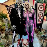 Irina Voronina Instagram - Another Epic Halloween in the books for 2023! DJs De Los Muertos rocked the neighborhood, and @irinavoronina rocked our makeup. 💀💀