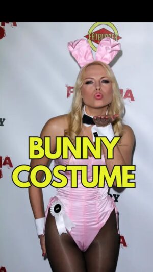 Irina Voronina Instagram - Yes, I am the pink bunny 💕🐰 #playboy #playmate #pinkbunny #easter #juliensauctions #roguebunnies #playmates