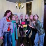 Irina Voronina Instagram - We had a blast last night doing our first Comrades show at @thecomedychateau !! 🎤👏❤️ Many thanks to @big_ash_t for hosting and scaring guests with the bear costume! 🐻 Thanks so much to all dear friends for attending !! ❤️❤️❤️ #standupcomedy #womenincomedy #ksenia #irinavoronina #thecomedychateau #lacomedyscene