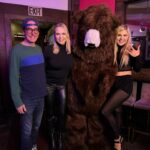 Irina Voronina Instagram - We had a blast last night doing our first Comrades show at @thecomedychateau !! 🎤👏❤️ Many thanks to @big_ash_t for hosting and scaring guests with the bear costume! 🐻 Thanks so much to all dear friends for attending !! ❤️❤️❤️ #standupcomedy #womenincomedy #ksenia #irinavoronina #thecomedychateau #lacomedyscene