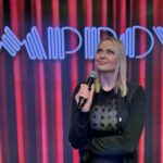 Irina Voronina Instagram - So much fun performing at @irvineimprov opening for @armandoviolincomedy !! 🎤😃 Many thanks to dear friends who came out!!! #irinavoronina #standupcomedy #irvineimprov