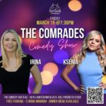 Irina Voronina Instagram - Reserve your tix for March 15 @7:30pm with promo code IRINA (all caps) Ticket link in bio! 🎟️ Hurry, space is limited! This show will sell out fast! #standupcomedy #standup #womenincomedy #irinavoronina #ksenia #thingstodoinlosangeles