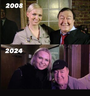 Irina Voronina Instagram - Got to catch up with @domirrera last night at @thecomedychateau ! I think we both aged well since Supreme Court of Comedy in 2008! 🙌😄🎤

#standupcomedy #irinavoronina #thecomedychateau #domirrera