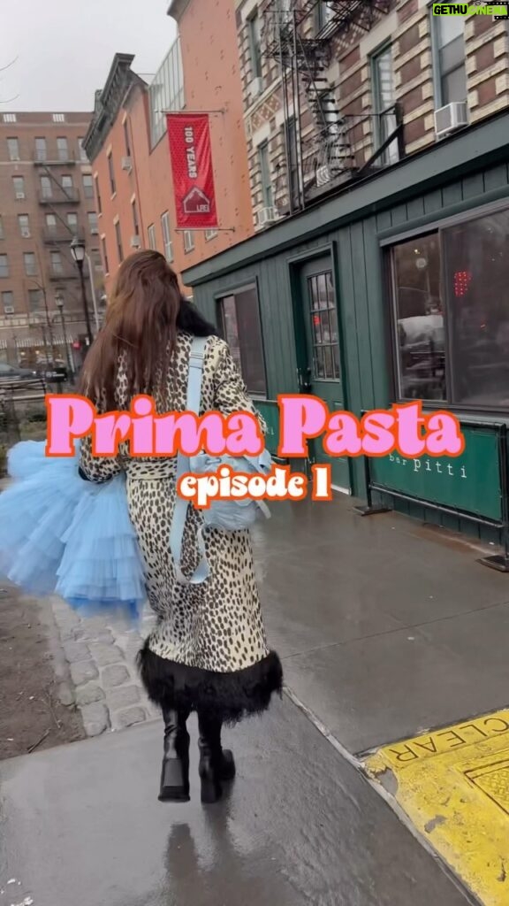 Isabella Boylston Instagram - I decided to try making a mini pasta vlog: Prima Pasta 🍝 I will be rating pasta around NYC and beyond. Tell me where I should go! I need recs! Featuring my friend @cydoherty who also edited this video 💗