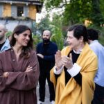 Isabella Rossellini Instagram – Alcune foto della serata di ieri a @leserredeigiardini con Isabella Rossellini che assieme a Mia Canestrini ha presentato i suoi cortometraggi GREEN PORNO, MAMMAS e SEDUCE ME.