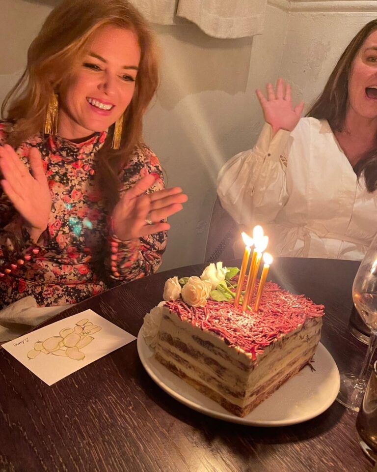 Isla Fisher Instagram - It’s hard to have my birthday when my dad just died but I want to thank you ALL. I see all of your messages and feel the ❤️ and support. THANK YOU