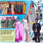 Iti Acharya Instagram - Extremely glad to be covered in yesterday’s Goan News at @iffigoa Thank you so much to the media guys and my Goan team for showering me with so much love and make my vision of collaboration with local Goan people possible🌸🌸💖💖💖💖 I promised last year that from next time I will collaborate with local Goan talent as my team for participation at IFFI goa and this is what we did with support from my new found friends at @goatourism Media @thegoaneveryday @goanvarta @narayanclicks Wearing @samikshaharmalkar Mua @sandycoutinho_mua_goa Hair @prachi_styles_ps @jeanclaudebiguineindia @jcb_koramangala Photographers @thysca @gaonkarvivek @milind_fondekar @iffigoa @esg_goa @mib_india @nfdcindia @filmbazaarindia @amritmahotsav @pibindia @pib_goa #iffi53 #iffi2022 #iamatiffi #goa #filmfestival #actress