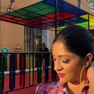 Iti Acharya Instagram - IFFI 54 witnesses a dazzling fusion of film and fashion! 👠👗🤩
A celebration where cinema and couture collide, creating a canvas for style statements💃🏻🌟 

#IFFI #IFFI54 #IFFIGOA #ESGGOA #Fashion #IFFI54Fashion #CinematicStyleSaga #RedCarpetCouture #GlamourAndFilm #FashionFiesta #FilmFestivalChic #RunwayMeetsCinema #IFFIGlam #CinematicElegance #StyleStatementAtIFFI54