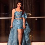 Iti Acharya Instagram - 🧚‍♂️ Always happy to be representing creative work , this is one such ensemble of creative professionals Thank you for putting this wonderful look together Dress @mk_houseoffashions Mua @glamupbydivyavinay Photo @impressions_n_exposures Jewellery @thespatika Location @jwmarriotthotels Event @siimawards #siima #itiacharya #indianactress #filmawards #2023