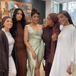 Iti Acharya Instagram - With the most gorgeous glam team at Cannes 🩷 My own set of Glam Angels @chronobrush @_precioushair @makeupbyseff @mb_location_ @lin_phot @sashawaseem @festivaldecannes @revlon_india @myntrabeauty