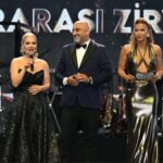 Ivana Sert Instagram - 4. Uluslararası Zirve ödüllerinden bir kaç kare… Ödül alan herkesi tebrik ediyorum. Bu güzel organizasyon için @parsmedyainternational @kurban_akar @oguzunalkalafat @havvakarakush @tayyarisiksacann u da ayrıca tebrik ediyorum… 💫