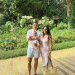 Iza Calzado Instagram - Several years ago, Ben proposed to me in this lovely place in front of friends and family. Now, as our family grows, we get to explore and experience @sonyasgarden through the lens of our darling Deia. Grateful to Tita Sonya and everyone there for nourishing us. We feel so blessed by your love. 🌺🐝🥗🌼💖