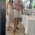 Iza Calzado Instagram - Several years ago, Ben proposed to me in this lovely place in front of friends and family. Now, as our family grows, we get to explore and experience @sonyasgarden through the lens of our darling Deia. Grateful to Tita Sonya and everyone there for nourishing us. We feel so blessed by your love. 🌺🐝🥗🌼💖