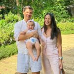 Iza Calzado Instagram - Several years ago, Ben proposed to me in this lovely place in front of friends and family. Now, as our family grows, we get to explore and experience @sonyasgarden through the lens of our darling Deia. Grateful to Tita Sonya and everyone there for nourishing us. We feel so blessed by your love. 🌺🐝🥗🌼💖