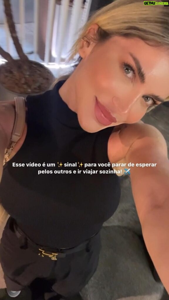 Jéssica Belcost Instagram - Esse vídeo é um ✨sinal✨ para você viajar sozinha… 🥰