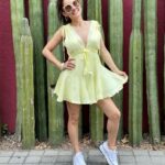 Jéssica Segura Instagram - ¿Qué foto prefieres? 1 Jovenazo 2 tomando el sol o 3 princesa jajajaja • Obvio mi #outfit es de @monjevy y es uno de mis favoritos para esta temporada • Y mis inseparables @conversemexico la más cómodo de el mundo y súper cool • #look #outfit #ootd #trend #color #lime #shop #fashion #streetstyle #streetwear #girlpower #smile #photo
