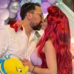 Jéssica Segura Instagram - Te amo barbas! • Gracias por ponerle sabor al caldo, por reír , por abrazarme, por caminar conmigo pero sobre todo por crecer conmigo y por ayudarme a entender que el amor tiene muchos colores y formas y a amar y honrar nuestra historia • cuéntenme ¿qué parte de su historia de amor es su favorita? • #love #couple #sanvalentin #amor #14defebrero