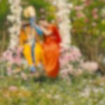Jaani Instagram - हाए आसमान यें कृष्णा तेरे आगे झुकता है🧿 #karishnaterihogayi