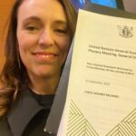 Jacinda Ardern Instagram – It’s 4.30am at home in New Zealand, and I’m sitting in the “green room” at the United Nations listening to the Prime Minister of the Netherlands and preparing to deliver a national statement on behalf of New Zealand. Definitely don’t expect anyone to be tuning in live, but I’ll post the text here later (in case anyone wants to have a read.)