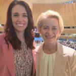 Jacinda Ardern Instagram – I will admit to waking up this morning and briefly wondering where I was – but I can confirm we’ve made it to New York for the United Nations General Assembly! A busy day with the opening session, a Food Security event and co-leading the Christchurch Call Leaders Summit on ending terrorism and violent extremism online, but a great day nonetheless! A genuine highlight was catching moments with leaders I’ve been lucky enough to get to know over the years. It’s been a while since we’ve seen each other face to face. It’s nice to be back, even when the challenges confronting the globe are significant.