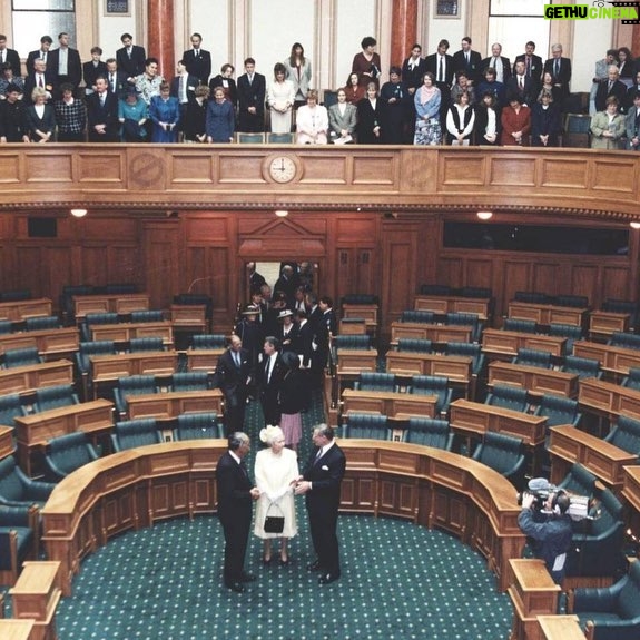 Jacinda Ardern Instagram - This weekend marks the celebration of the Queen’s Platinum Jubilee, a milestone we’re acknowledging here in New Zealand too. Since her coronation at just 25 years of age, the Queen has dedicated her life to public service, including to us here in Aotearoa. In fact she has visited New Zealand many times beginning in 1953 with her last visit in 2002. In my time in this role I’ve had the privilege to speak with Her Majesty several times, and on every occasion I’ve been struck by her intimate knowledge of our home, and her affection for it. In different parts of the world, people are marking the Queen's Jubilee year in different ways. We held a service in Wellington yesterday but we also have two projects that will mark this historic occasion. The track to Observation Rock from the settlement of Oban on Stewart Island/Rakiura, will be formally renamed the ‘Queen Elizabeth II Platinum Jubilee Path’ or the ‘Platinum Path’ for short! The Queen has also encouraged anyone who wants to mark the Jubilee to do so by planting trees, so to honour this, we are also embarking on a national tree planting project for 100,000 native trees across 14 native restoration projects around New Zealand. Two ways that we can say thank you for a remarkable 70 years of service. Photo credits: Gabrielle Dean - Queen Elizabeth II meeting the Stratford stationmaster, Jack Scott, on 8 January 1954. Dominion Post - The Queen in the Debating Chamber during her 1995 visit.  Parliamentary Collection, Morris Hill photograph - Her Majesty Queen Elizabeth II opening a session of the New Zealand Parliament on 12 January 1954.