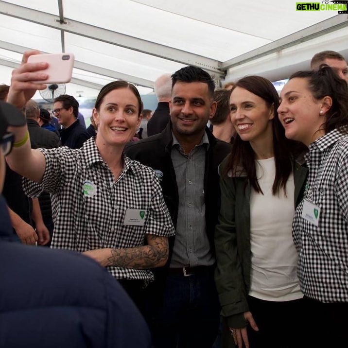 Jacinda Ardern Instagram - It’s been a busy week and I’ve been pretty slack posting about it! On Monday I chaired Cabinet from Auckland and we announced further measures to try and support our smaller retailers with significant retail crime prevention funding. The Finnish Prime Minister came to Auckland and we met before I headed off to the Fieldays to launch the Centre for Climate Action on Agricultural Emissions. Later in the week I caught up with our candidate in the Hamilton West by-election @georgiedansey and Hamilton East MP @jamiestrange_mp to see the Pacific community facility in Hamilton we have helped support. We also met with a local crime prevention team to talk about the new funding for Hamilton on crime prevention initiatives. A busy week so far, but full of important work (and great people!)