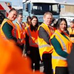Jacinda Ardern Instagram - 50,000. That’s how many apprentices we’ve helped support to stay in training and apprenticeship programmes in the last two years through the Apprenticeship Boost. When covid hit we were worried we’d see a decline in apprentices, just like we did in the global financial crisis. The Apprenticeship Boost was designed to stop that, and it has. In total we have increased the number of people in apprenticeships by more than 50% since we took office. I’m really proud of that - it means we’re training people for high quality decent jobs that will help us build the infrastructure we need for Aotearoa’s future. Thanks for hosting us today Fulton Hogan - and to the apprentices who shared their stories.