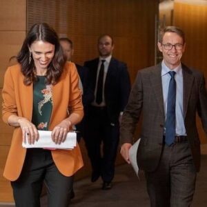 Jacinda Ardern Instagram - There’s not many public servants I have got to know as well as Dr Ashley Bloomfield. In every sense of the word - through his tireless dedication, his focus on people, his calm and considered approach - he has been a true public servant. He has been central to our COVID success as a nation, and he’s done it with humour and grace (I’ll keep the details of his sporadic mockery of me to myself!) When we spoke about his decision to move on, he mentioned that he wanted to spend time with his family, and that’s the least we owe him. So kia ora from across the Motu, Dr Bloomfield. We thank you. 📸 NZ Herald (from a long time ago!)