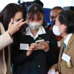 Jacinda Ardern Instagram - I can’t tell you how lovely it was to be part of a ceremony this morning to officially welcome back our international students. We’ve had many arrive already (and international enrolments for our universities next year are already at 50% of pre covid levels) but today was a chance to hold an official welcome. In this picture I’m meeting international students from one of our Auckland high schools. One student had wanted to visit New Zealand for so long, that she showed me pictures of her at a rugby game in Japan in 2019, complete with her All Blacks jersey. Such a good reminder that international education is good for our economy, but it’s also amazing for our relationships. These students will have a second home in New Zealand that will last a lifetime - and that’s a lovely thing.